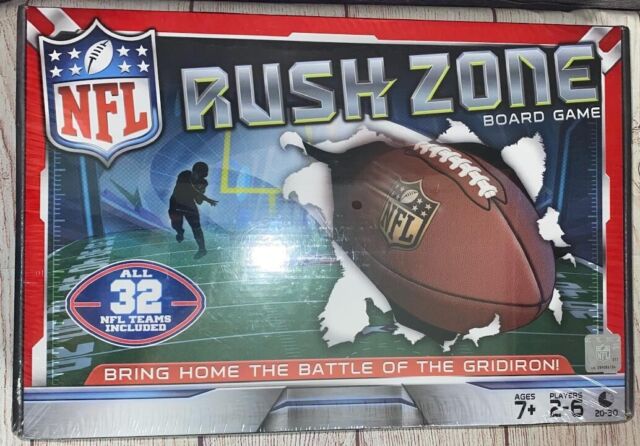 NFL Rush Zone Board Game All 32 Teams Battle of Gridiron NEW SEALED