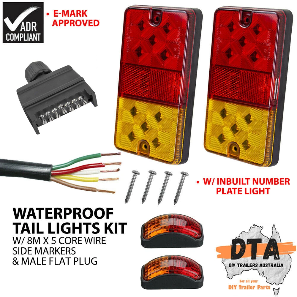 How To Wire Led Trailer Lights Australia Shelly Lighting