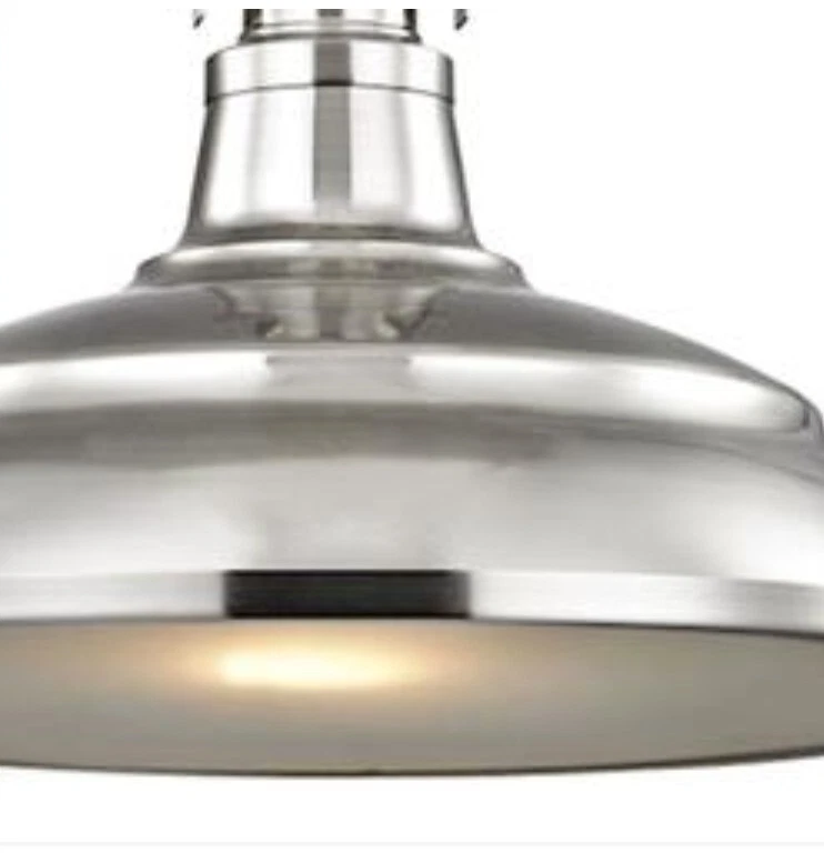 Thomas Lighting Blakesley Single Light Pendant 62" Brushed Nickel CN200142 - Image 2 of 4