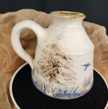 Vintage Dekrech Original Hand Crafted Evergreen/Pine Tree Oil Lamp Base