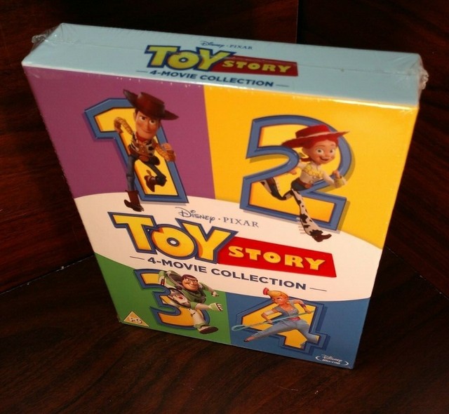 Disney's Toy Story 4 Movie Collection (Blu-ray Boxset)Slipcover-NEW-Free Box S&H | eBay