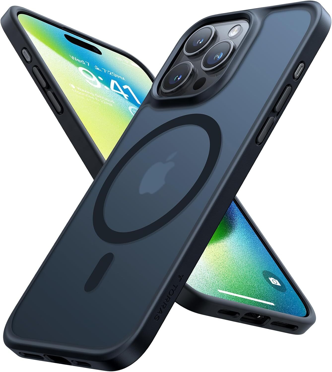 for iPhone 15 Pro Case Magnetic Shockproof, [Military-Grade Drop Tested] [Compat