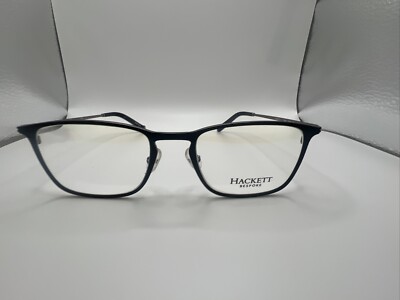 Hackett Bespoke HEB223 689 52/19 150 Blk Men s Eyeglass Frames EC67