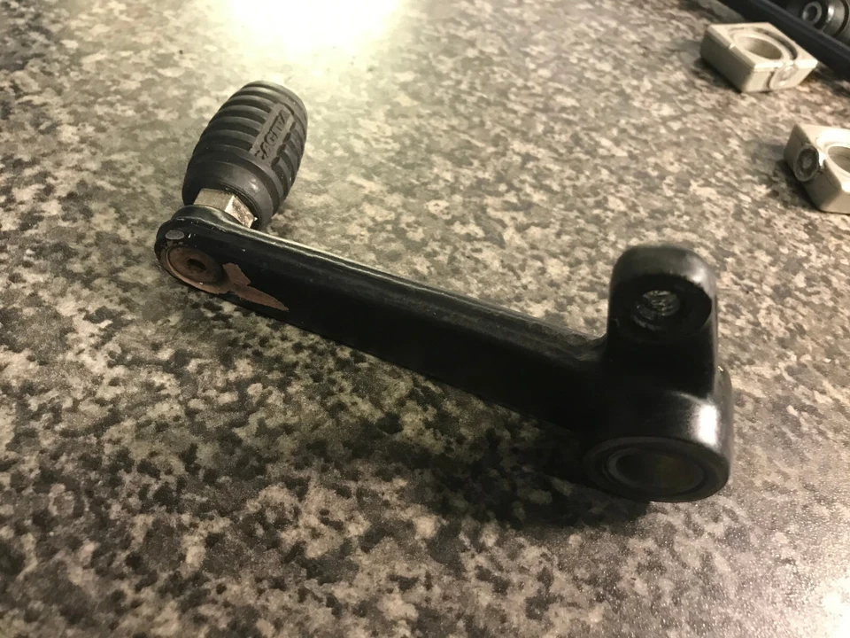 Palanca de cambio de marcha de pie Ducati 750SS 900SS 91 - 98 Supersport + clavija de puntera Foto 2 de 4