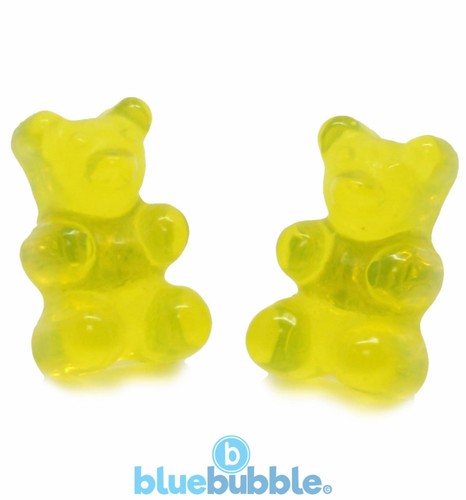 Orecchini Bluebubble MY SWEET SHOP mini orso gommoso simpatici kitsch kawaii novità - Foto 8 di 17