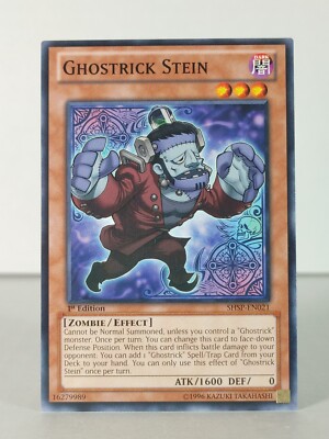 Ghostrick Stein - Shadow Specters SHSP-EN021 - 1st ed - singles - YuGiOH