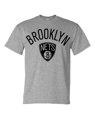 Brooklyn Nets Old Skool Logo T-Shirt - Sizes S-5XL & Youth Kids - Picture 18 of 25