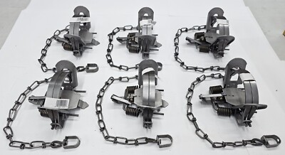 (PK6) Duke # 2 CS  Coil Spring Trap 0490 Coyote Bobcat Fox Lynx Trapping