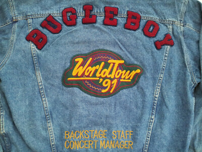 90s Bugle Boy used加工 デニムジャケット ワッペン 90s Bugle Boy used加工 デニムジャケット ワッペン | enishi