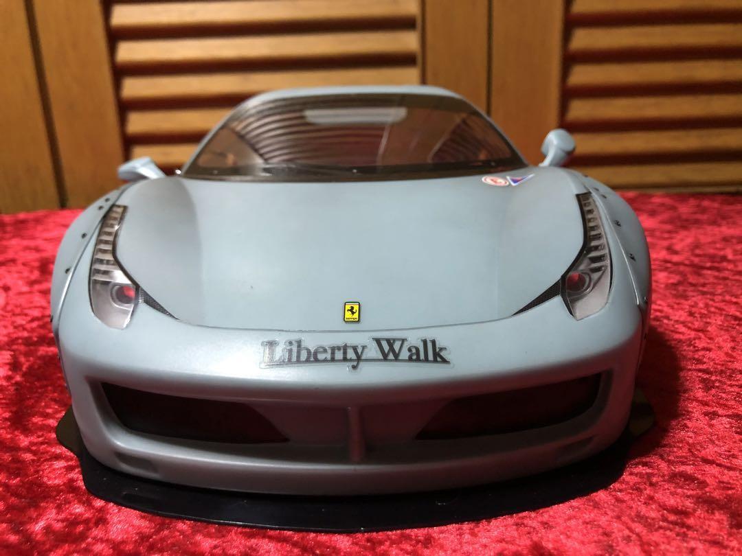 Tamiya 1/10 RC Car Body Ferrari 458 Liberty Walk | eBay 