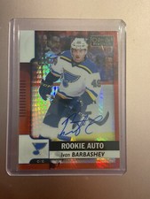 Ivan Barbashev OPC platinum 2017-18 Red Prism rookie autograph 30/50 Vegas