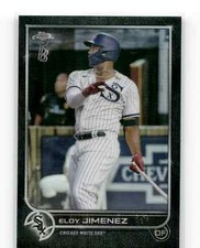 ELOY JIMENEZ 2022 Topps Chrome #16 Ben Baller BB Refractor Base Card White Sox