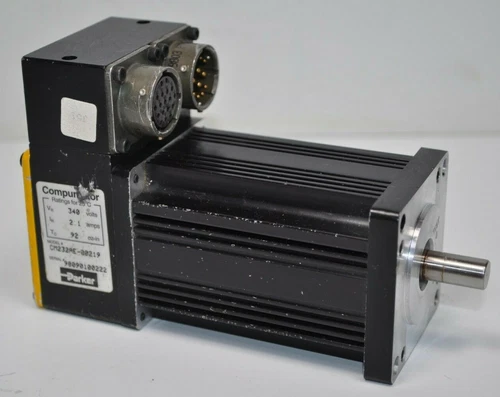 Parker Compumotor CM232AE-00219 Brushless DC Servo Motor 7500RPM 340VDC 92 oz-in