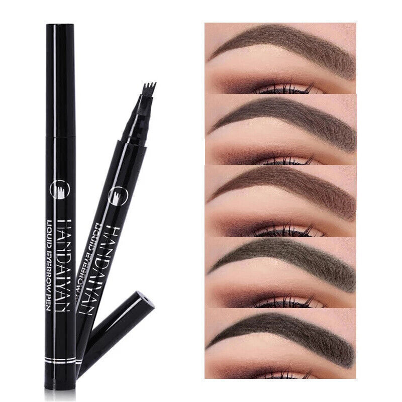 Microblading Tattoo Eyebrow Ink Pen Eye Brow Pencil Brow Enhancer Stencil AU eBay
