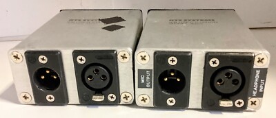 RTS Systems Model 4020 IFB User Station Bodypack Intercom, set of 2
