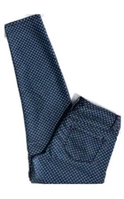 SO Skinny Blue Hearts Ankle Pants Zip Fly Stretch Jeans Pockets Juniors Size 5