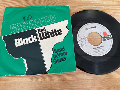 7'' Reggae Greyhound - Black And White (2 Song) ARIOLA / TROJAN