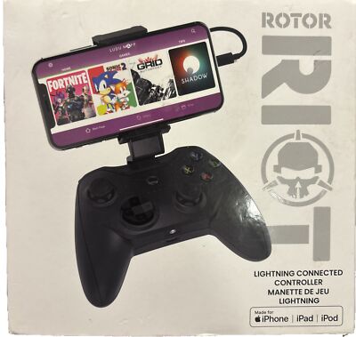 Rotor Riot Gaming Controller Compatible with iOS/iPhone