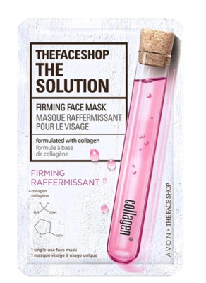 Avon_The Face Shop The Solution Firming Sheet Mask