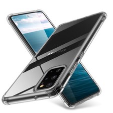 Shockproof Clear Soft TPU Case Cover For Samsung Note 20 Ultra S24 Plus S22