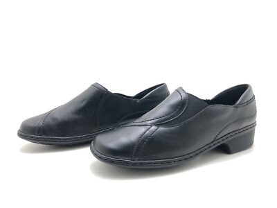 Jenny Damen Pumps Gr. 38,5 High Heels Absatzschuhe Blockabsatz Komfort Schwarz