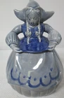 Vintage Collectible 1940 Red Wing Pottery Dutch Girl Katrina Ceramic Cookie Jar