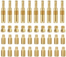 For nibbi 34mm carb  Carburetor 30Pc Main Jets+ 10Pc Slow Jets/Pilot Jet Kit