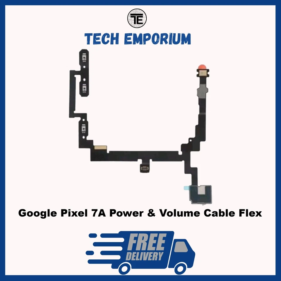For Google Pixel 7A Power Volume Button Cable Sound Switch Flex Replacement UK