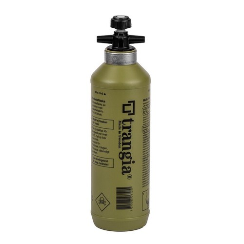 TRANGIA OLIVE FUEL BOTTLE WITH SAFETY VALVE 3 SIZES SUIT MULTIPLE FUEL TYPES - Picture 5 of 6