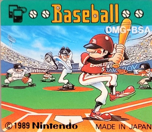 Japanese Baseball Nintendo Game Boy 1989 DMG-BSA Japan Import US Seller
