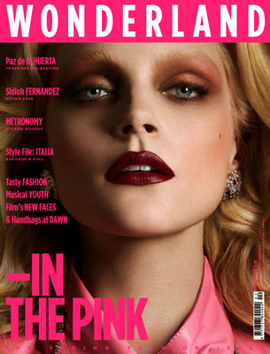 WONDERLAND 02/03-2011 JESSICA STAM Paz de la Huerta ELIZA CUMMINGS Ming Xi @NEW@