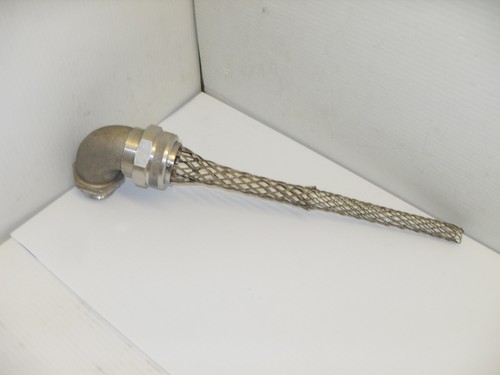 NEW 1-1/4" WOODHEAD MOLEX 36364 LIQUID-TIGHT 90-DEGREE CORD GRIP 1.250-1.375" - Picture 8 of 11