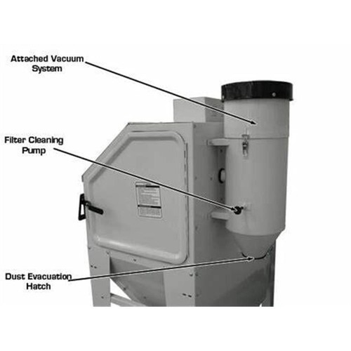 Sand Blast Media Dust Collector Vacuum Reclaim System For Sandblaster Cabinet - 第 12/12 張圖片