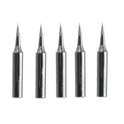 5Pcs Lead-free Soldering Iron R 0.2 Tips Head Tools For HAKKO 900m-T-I 936 937 F