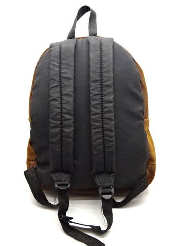 Jansport Adventure USA All Leather Suede Backpack Daypack Brown - Picture 5 of 7