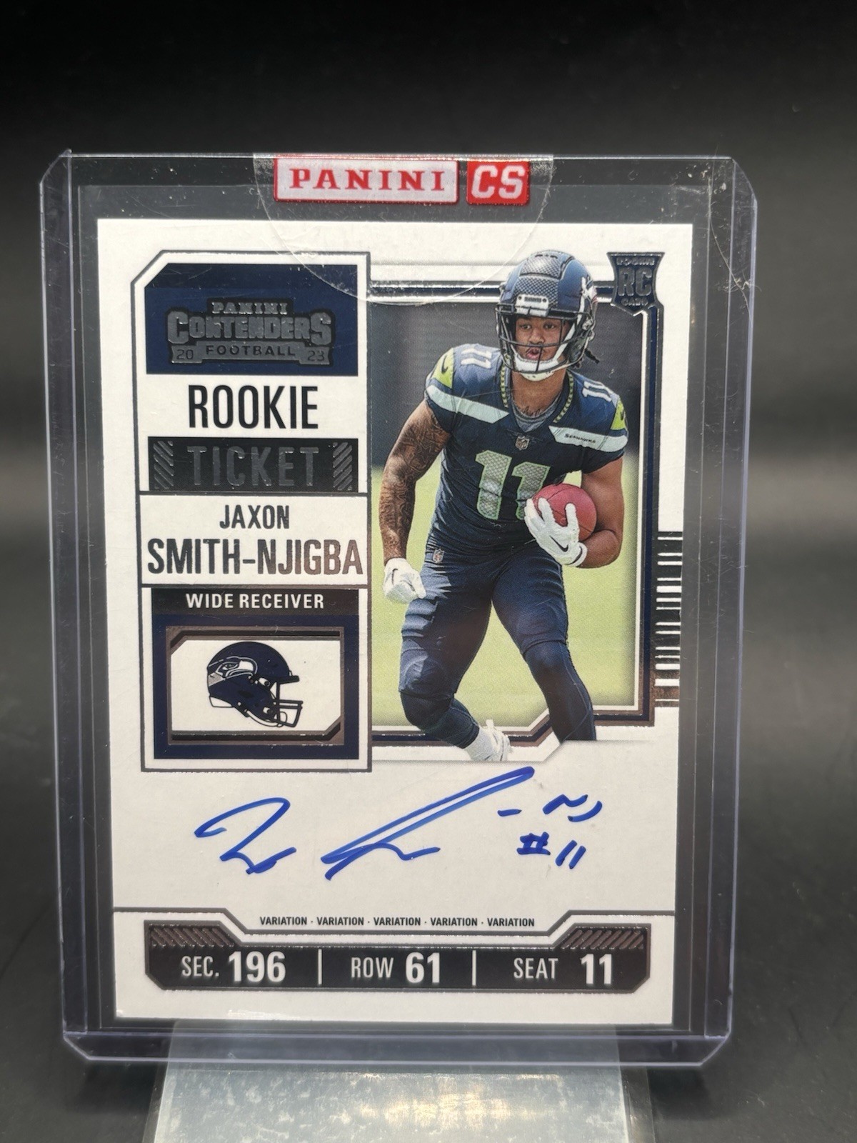 2023 Panini Contenders - Rookie Auto Ticket Jaxon Smith-Njigba #117