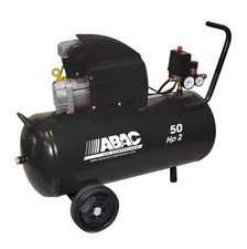 COMPRESSORE ARIA COMPRESSA DIRETTO ABAC SERIE BLACK LINE MONTECARLO 50 LITRI