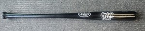 Parker Messick Signed Bat Inscribed MLB Debut JSA Witness