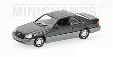 1:43 Minichamps Mercedes Benz 600 Sec Coupe' C140 1992 Green Metallic 430032604