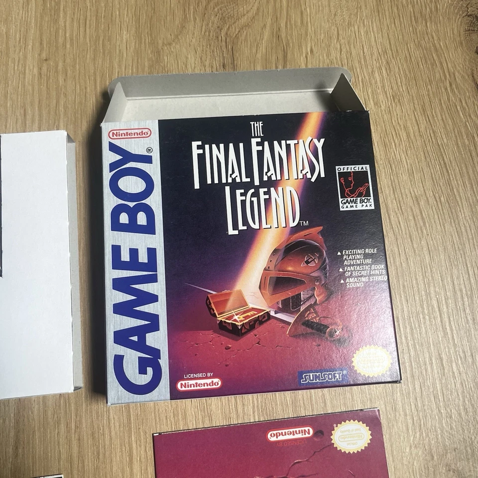 Final Fantasy Legend CIB GameBoy - Mint LIKE NEW - Image 4 of 4