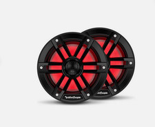 Rockford Fosgate M1-65B 6.5" Color LED Lights Marine Boat 2-Way Speaker 300W