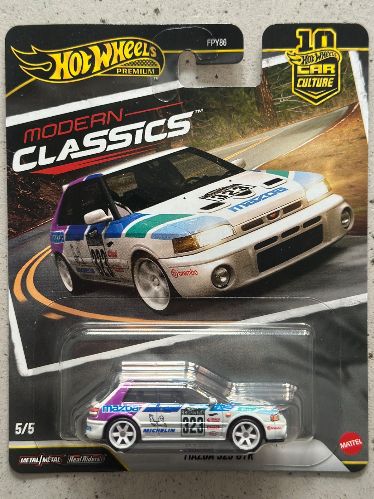 Hot Wheels Premium Modern Classics MAZDA 323 GTR Car Culture miata mx5 rx7 rx8