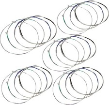 TUOREN 5 Packs of Violin Strings Full Set G-D-A-E 5 Pack, Transparent