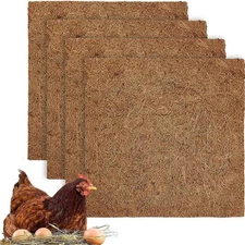 4x Chicken Nesting Pads Chicken Laying Mats Reusable Accessories Easy to Clean