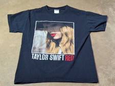 TAYLOR SWIFT THE RED TOUR 2013 World Tour Concert T Shirt YOUTH MEDIUM