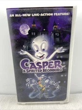 Casper: A Spirited Beginning (VHS Clamshell, 1997) With Special Offer Pamphlet