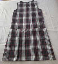 Parker School Girls Jumper Size 10 Plaid NEW