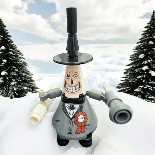 NEUF LEGO 21351 Tim Burton's Nightmare Before Christmas MAYOR Minifig UNIQUEMENT avec acc. - Photo 1/7