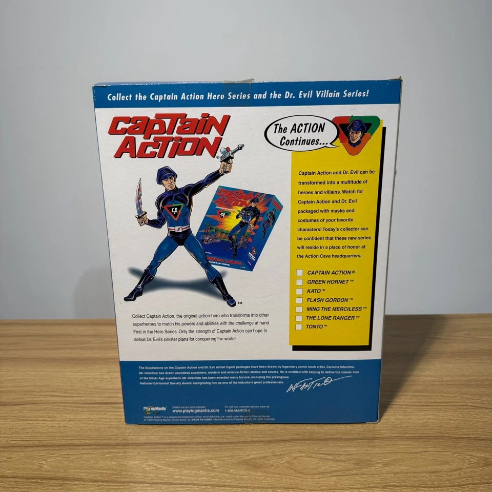 Captain Action's Arch Enemy Dr. Figura Evil con Accesorios Playing Mantis - 1998 Foto 3 de 4