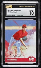 2018 Diamond Kings Shohei Ohtani (Pitching Follow Through) CSG 10 Gem Mint 1b9